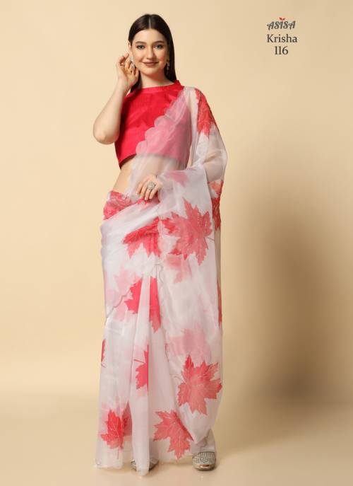 Asisa Krisha Designer Party Wear Saree 113-117 Series